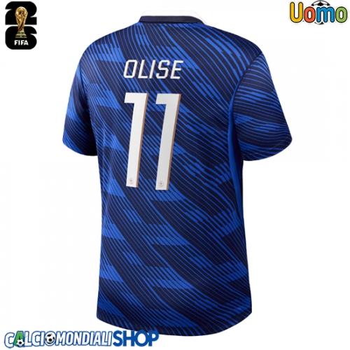 Maglie da calcio Francia Michael Olise #11 Prima Maglia Mondiali 2026  Manica Corta